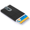 Чехол для кредитных карт PIQUADRO BLACK SQUARE PP4825B3R/N (черный)